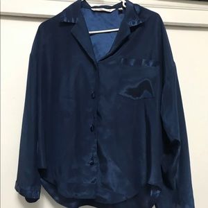 Victoria Secret silk pajama top